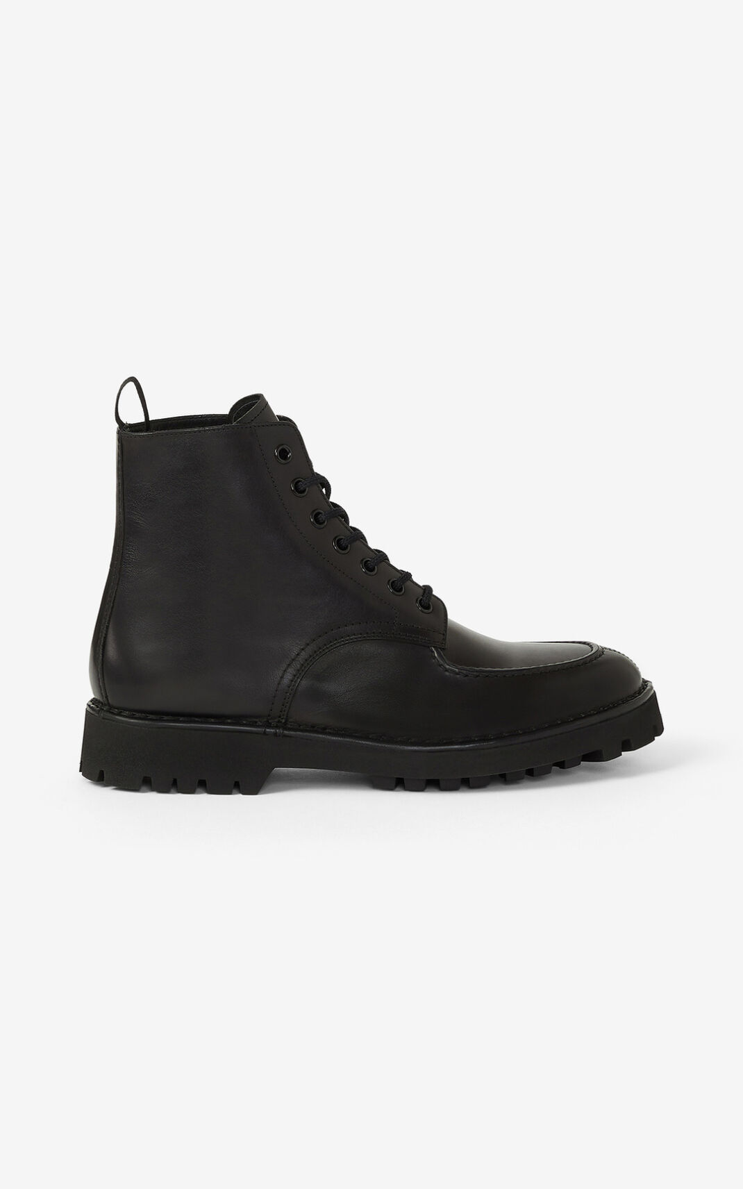 Botas Kenzo K MOUNT laced Cuero ankle Hombre Negras - SKU.7813403